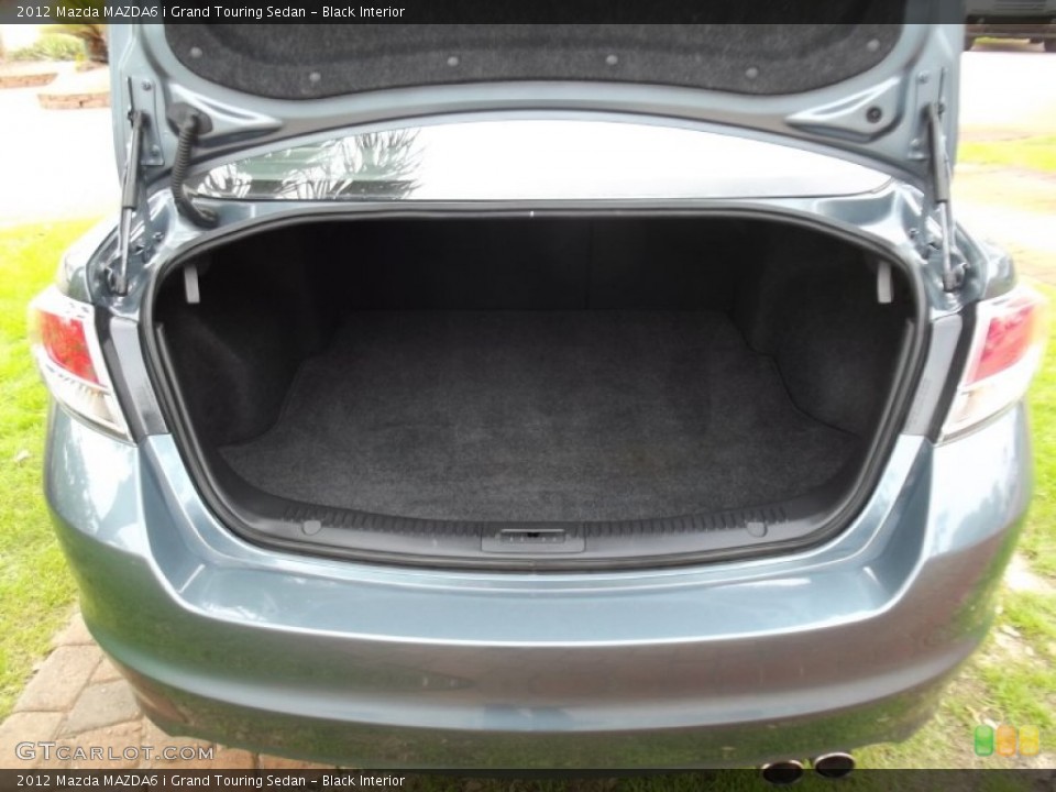 Black Interior Trunk for the 2012 Mazda MAZDA6 i Grand Touring Sedan #78198759