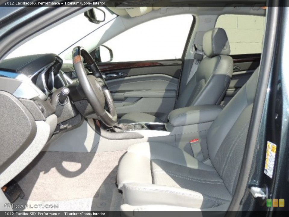 Titanium/Ebony Interior Front Seat for the 2012 Cadillac SRX Performance #78199051