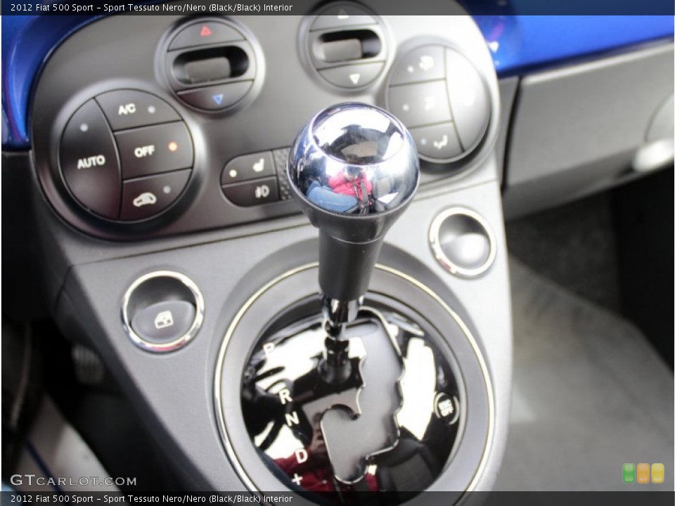 Sport Tessuto Nero/Nero (Black/Black) Interior Transmission for the 2012 Fiat 500 Sport #78200733
