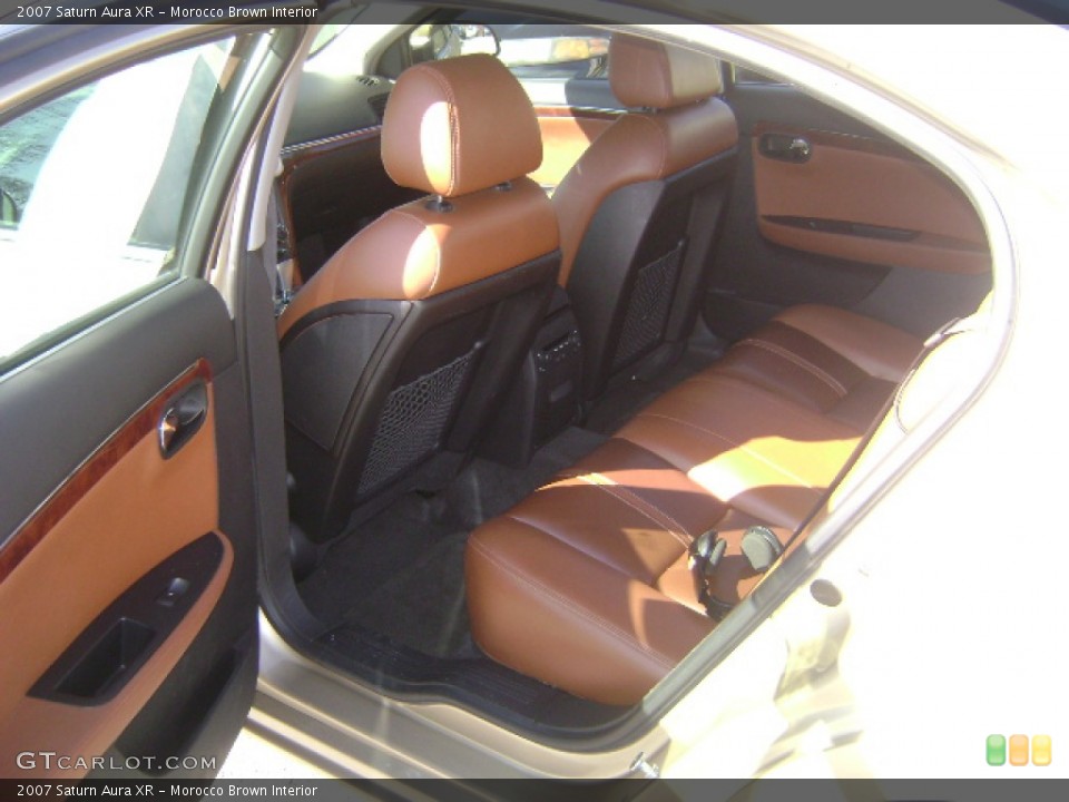 Morocco Brown Interior Rear Seat for the 2007 Saturn Aura XR #78201032
