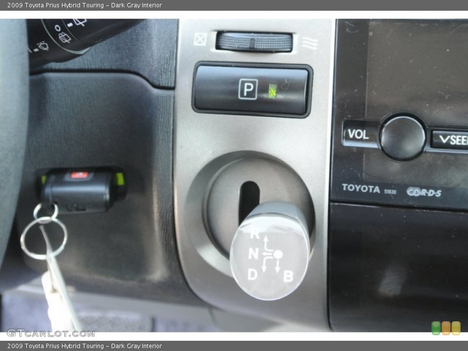 Dark Gray Interior Transmission for the 2009 Toyota Prius Hybrid Touring #78202566