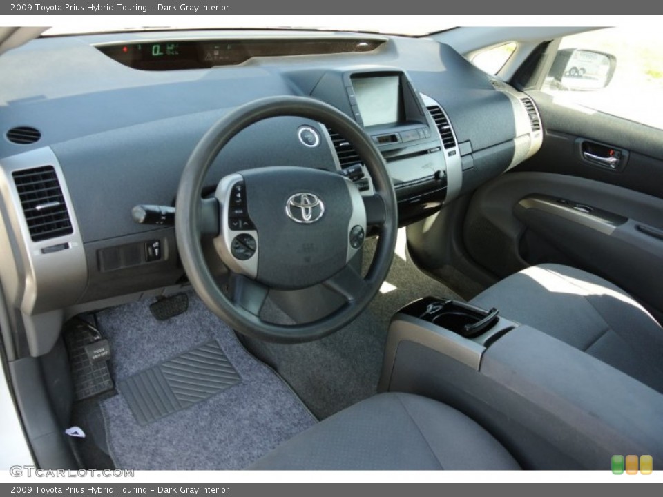 Dark Gray 2009 Toyota Prius Interiors