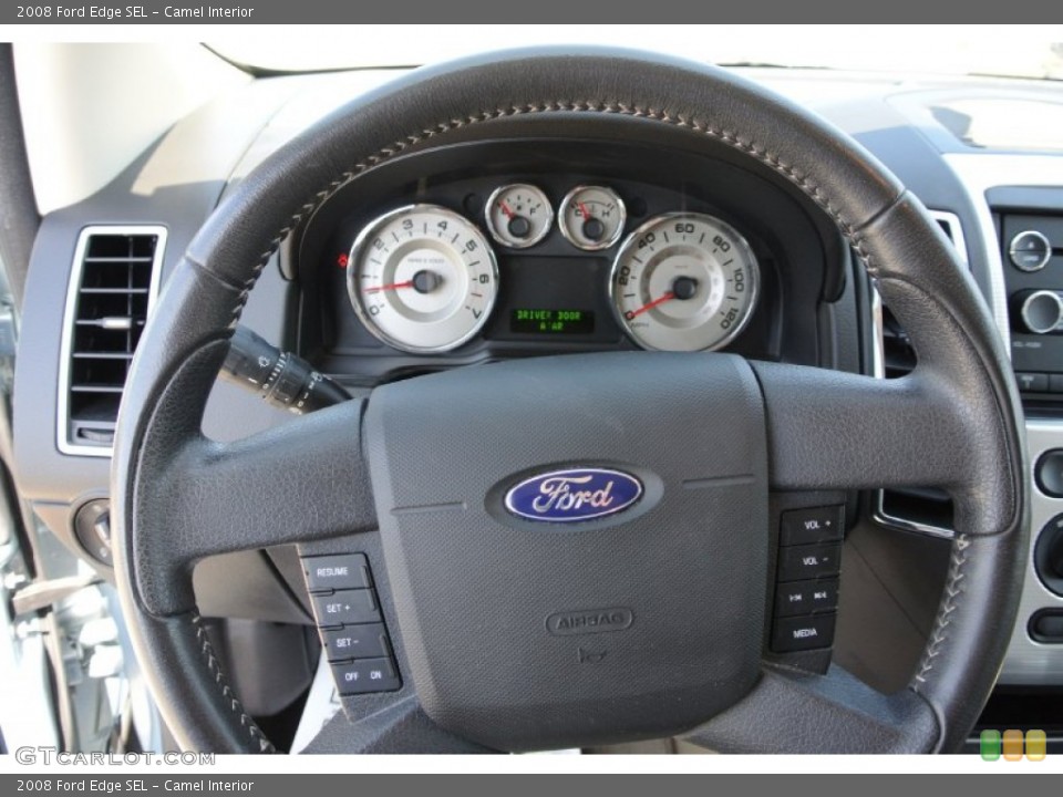 Camel Interior Steering Wheel for the 2008 Ford Edge SEL #78202773