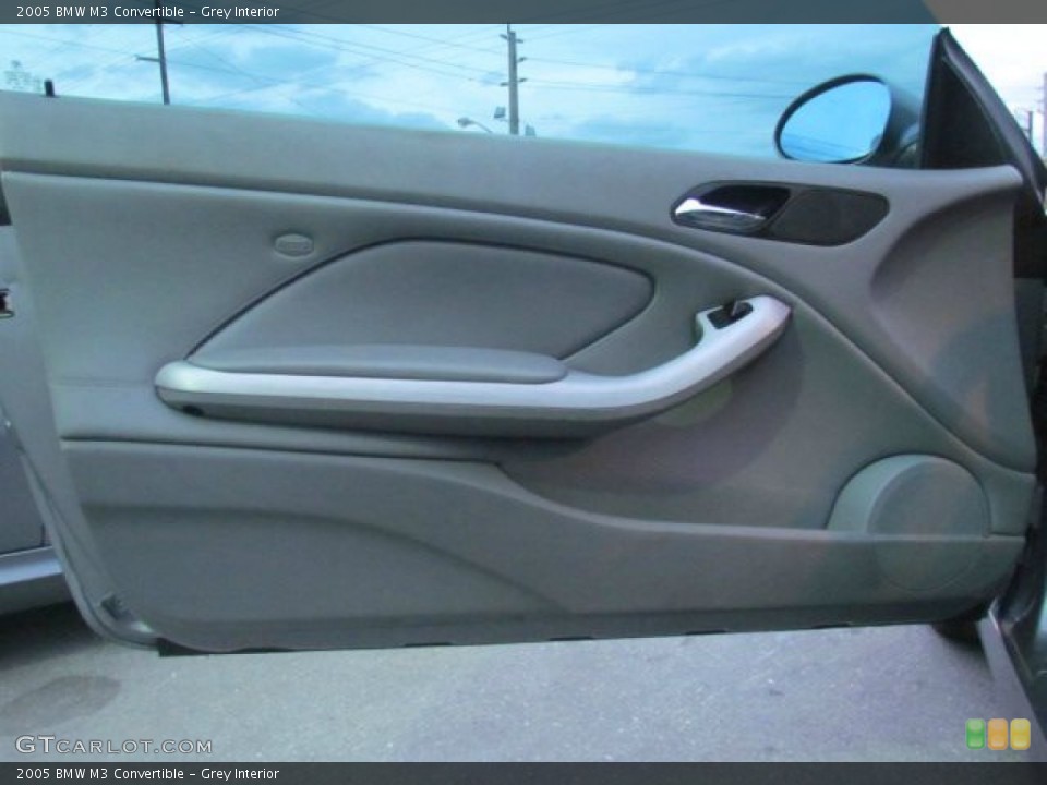 Grey Interior Door Panel for the 2005 BMW M3 Convertible #78203766