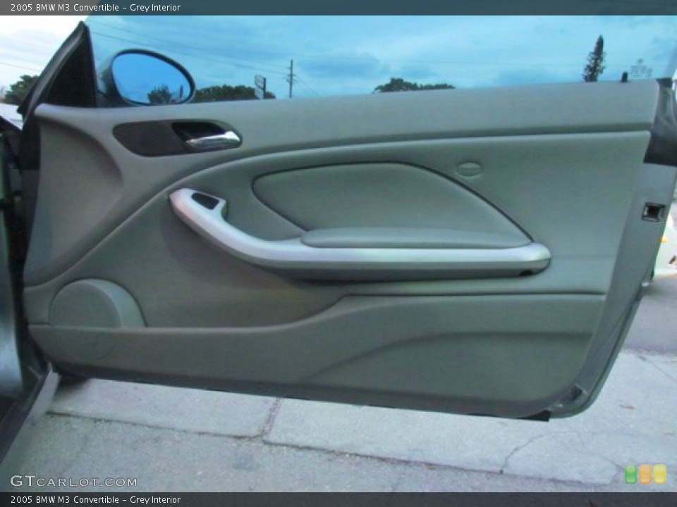 Grey Interior Door Panel for the 2005 BMW M3 Convertible #78203810