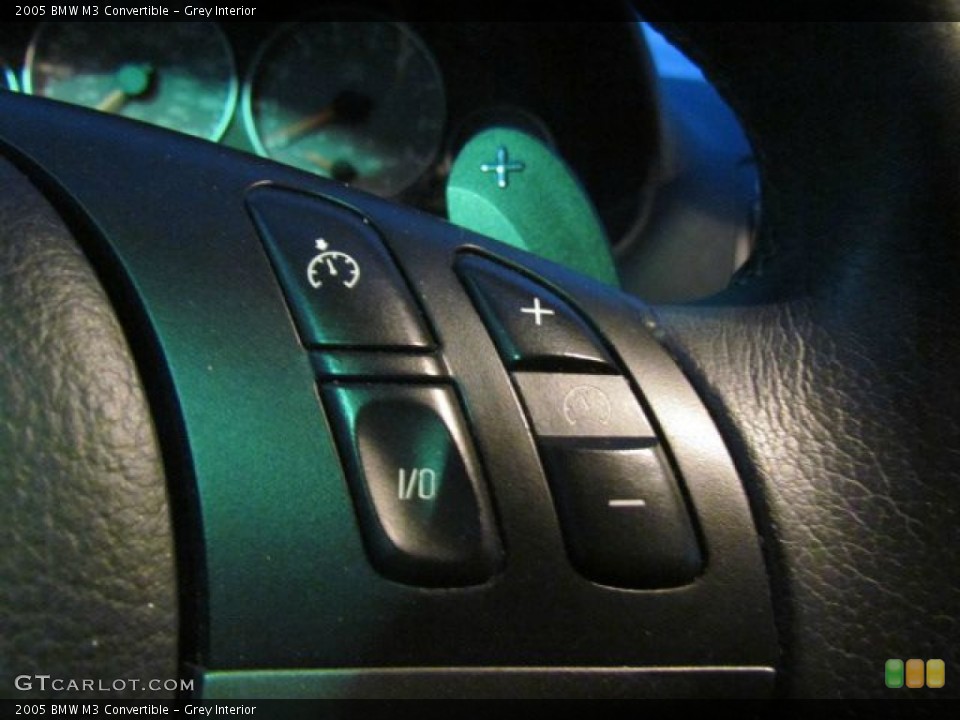 Grey Interior Controls for the 2005 BMW M3 Convertible #78204117
