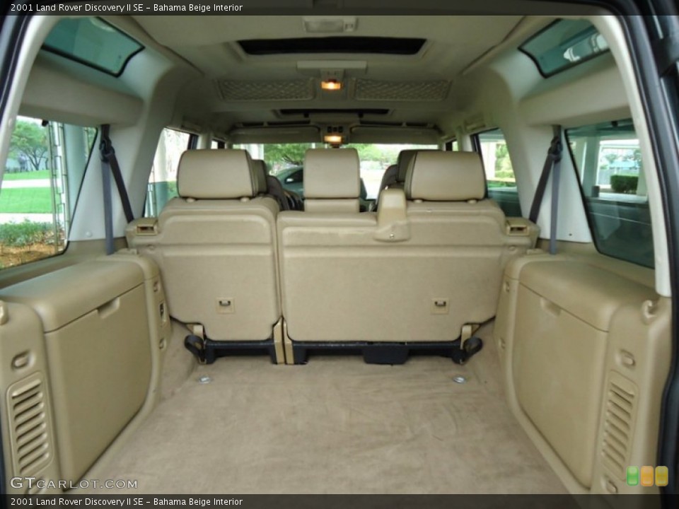 Bahama Beige Interior Trunk for the 2001 Land Rover Discovery II SE #78207678