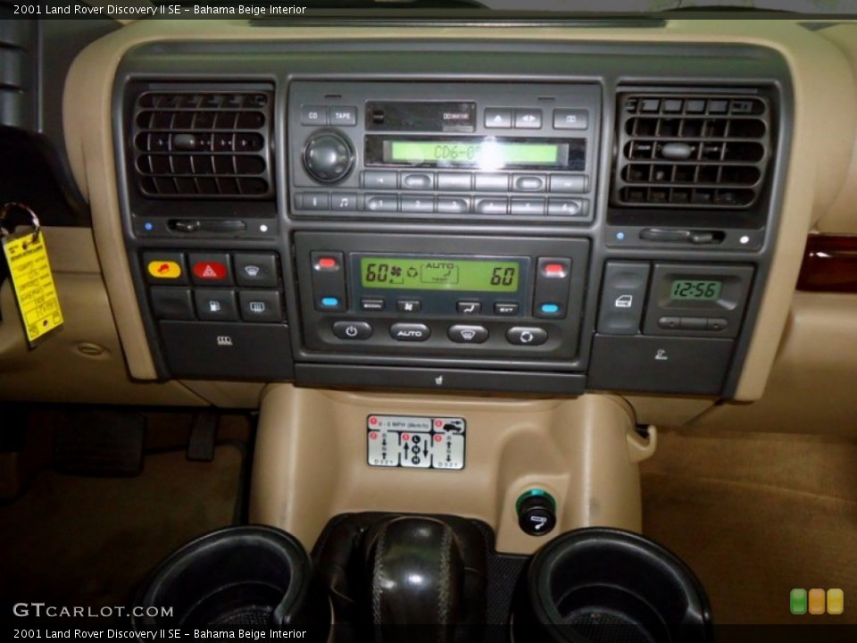 Bahama Beige Interior Controls for the 2001 Land Rover Discovery II SE #78207708