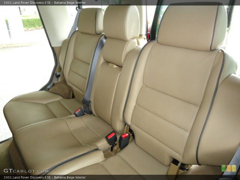 Bahama Beige Interior Rear Seat for the 2001 Land Rover Discovery II SE #78207732