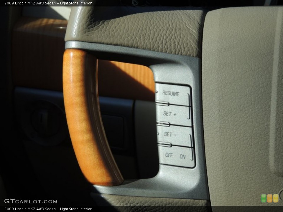 Light Stone Interior Controls for the 2009 Lincoln MKZ AWD Sedan #78208182