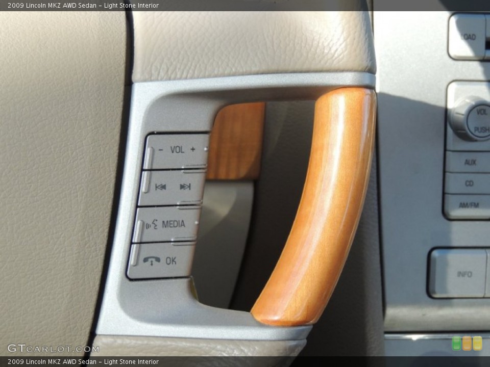 Light Stone Interior Controls for the 2009 Lincoln MKZ AWD Sedan #78208194