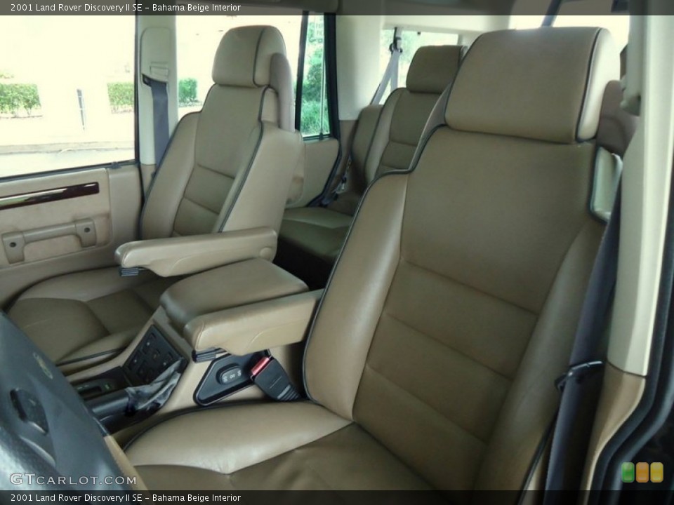 Bahama Beige Interior Front Seat for the 2001 Land Rover Discovery II SE #78208353