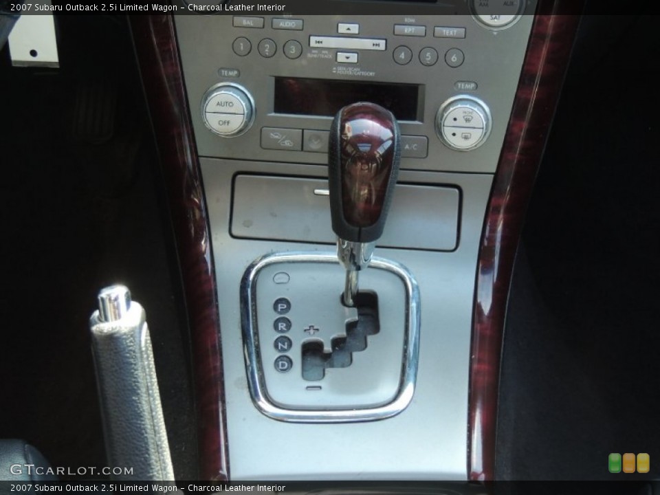 Charcoal Leather Interior Transmission for the 2007 Subaru Outback 2.5i Limited Wagon #78208671