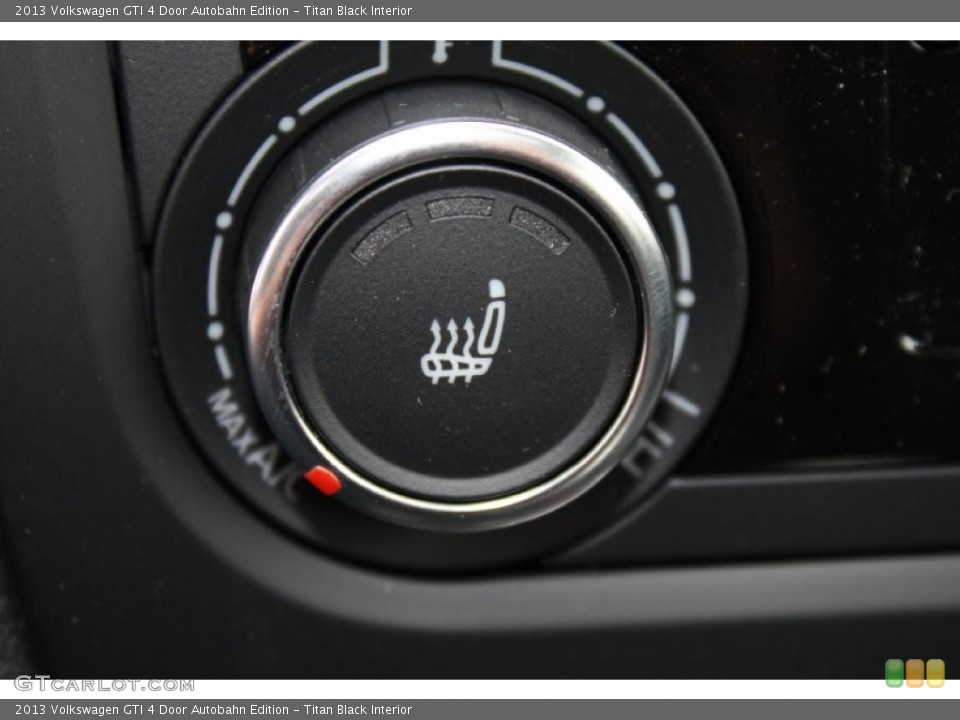 Titan Black Interior Controls for the 2013 Volkswagen GTI 4 Door Autobahn Edition #78208833