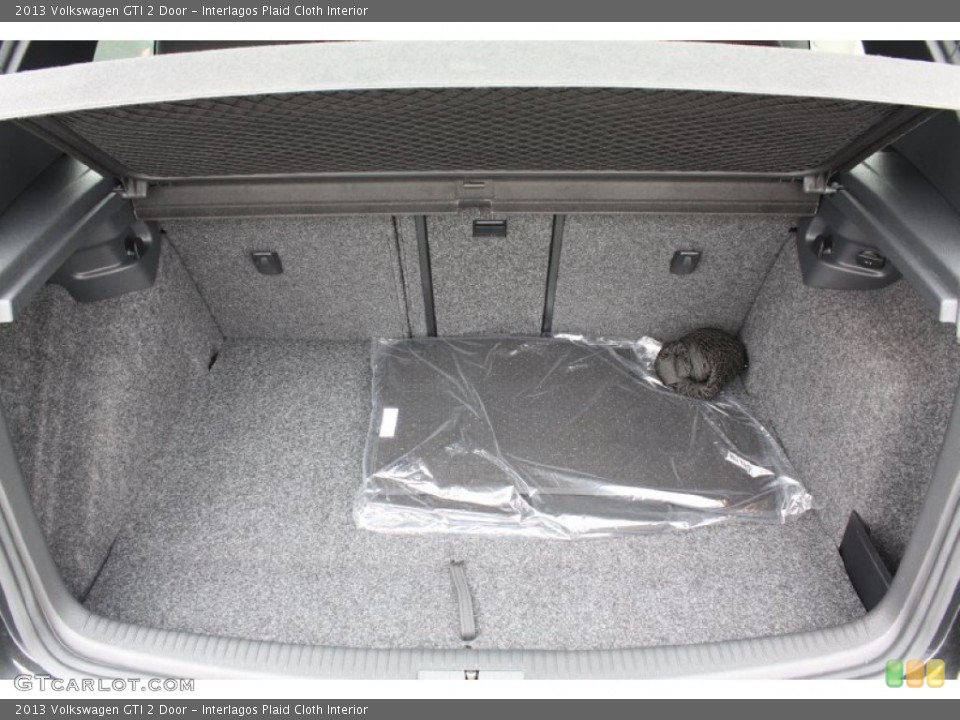 Interlagos Plaid Cloth Interior Trunk for the 2013 Volkswagen GTI 2 Door #78209238