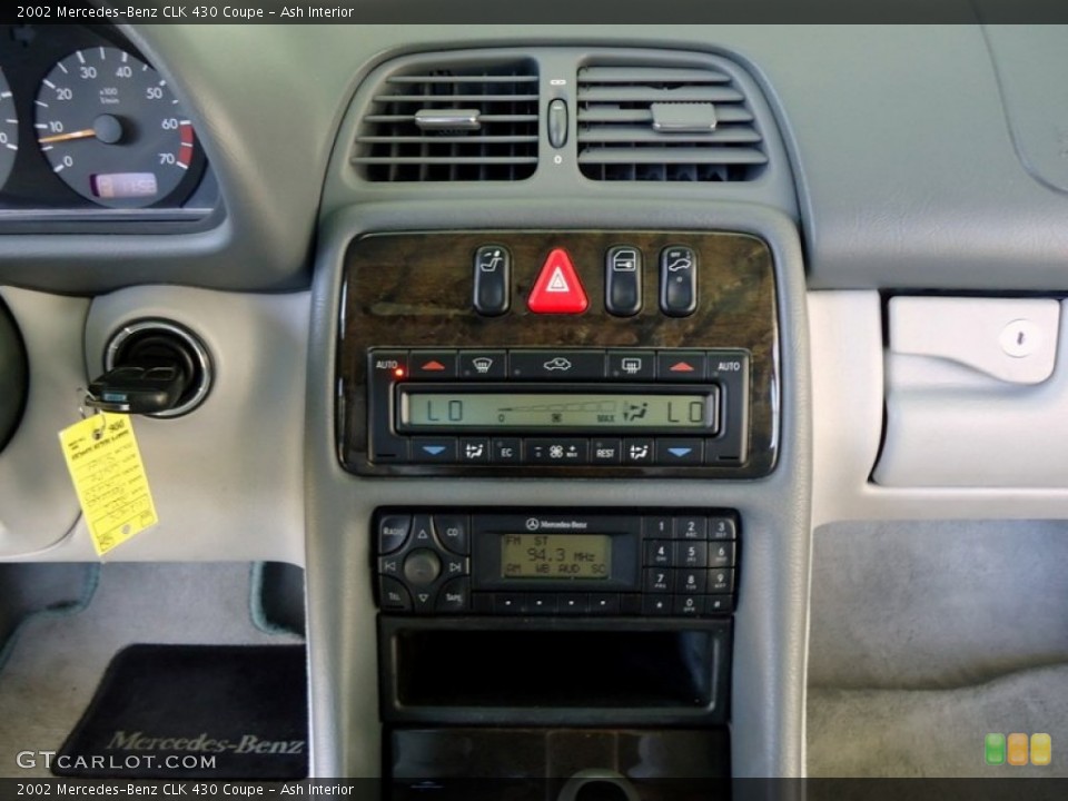 Ash Interior Controls for the 2002 Mercedes-Benz CLK 430 Coupe #78209487