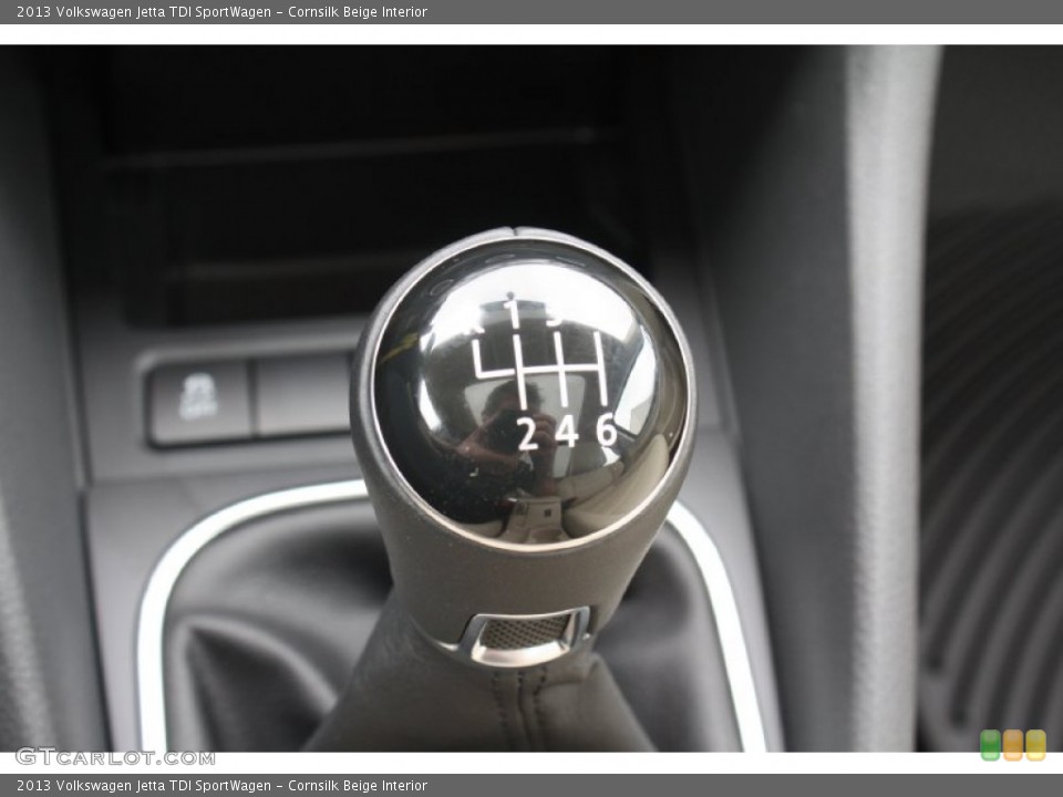 Cornsilk Beige Interior Transmission for the 2013 Volkswagen Jetta TDI SportWagen #78209556