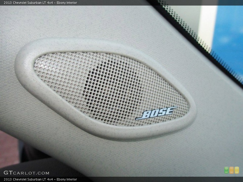 Ebony Interior Audio System for the 2013 Chevrolet Suburban LT 4x4 #78209888