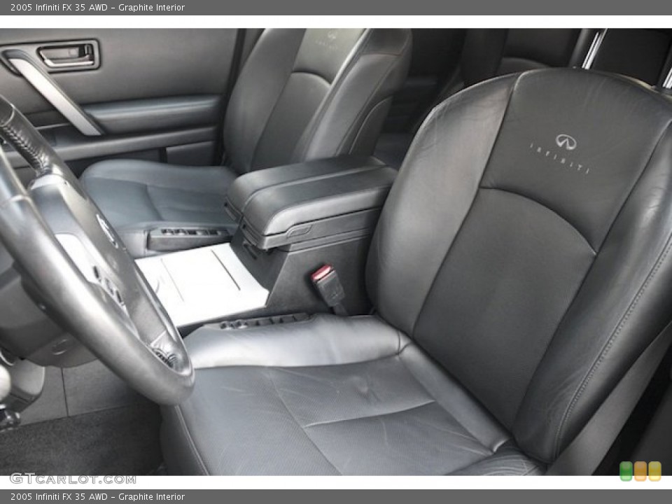 Graphite Interior Front Seat for the 2005 Infiniti FX 35 AWD #78209892