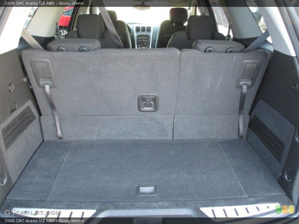 Ebony Interior Trunk for the 2008 GMC Acadia SLE AWD #78210273