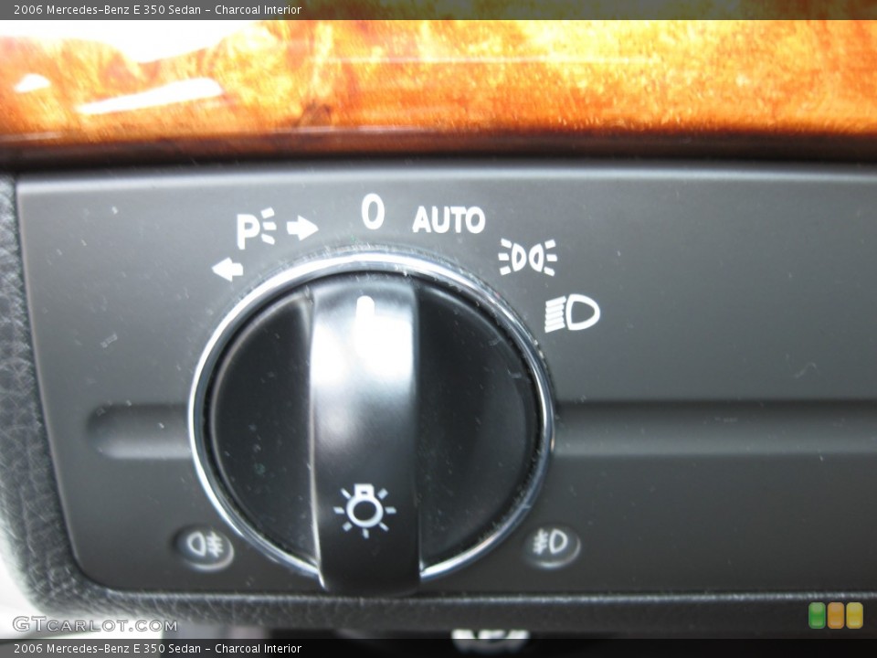 Charcoal Interior Controls for the 2006 Mercedes-Benz E 350 Sedan #78211563