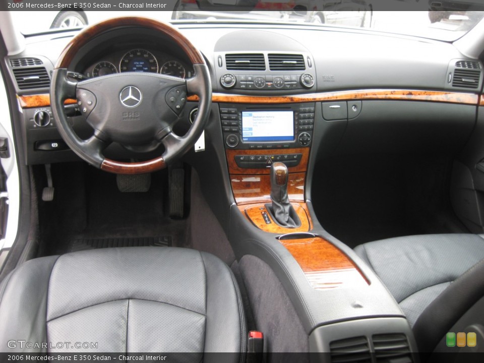 Charcoal Interior Dashboard for the 2006 Mercedes-Benz E 350 Sedan #78211611