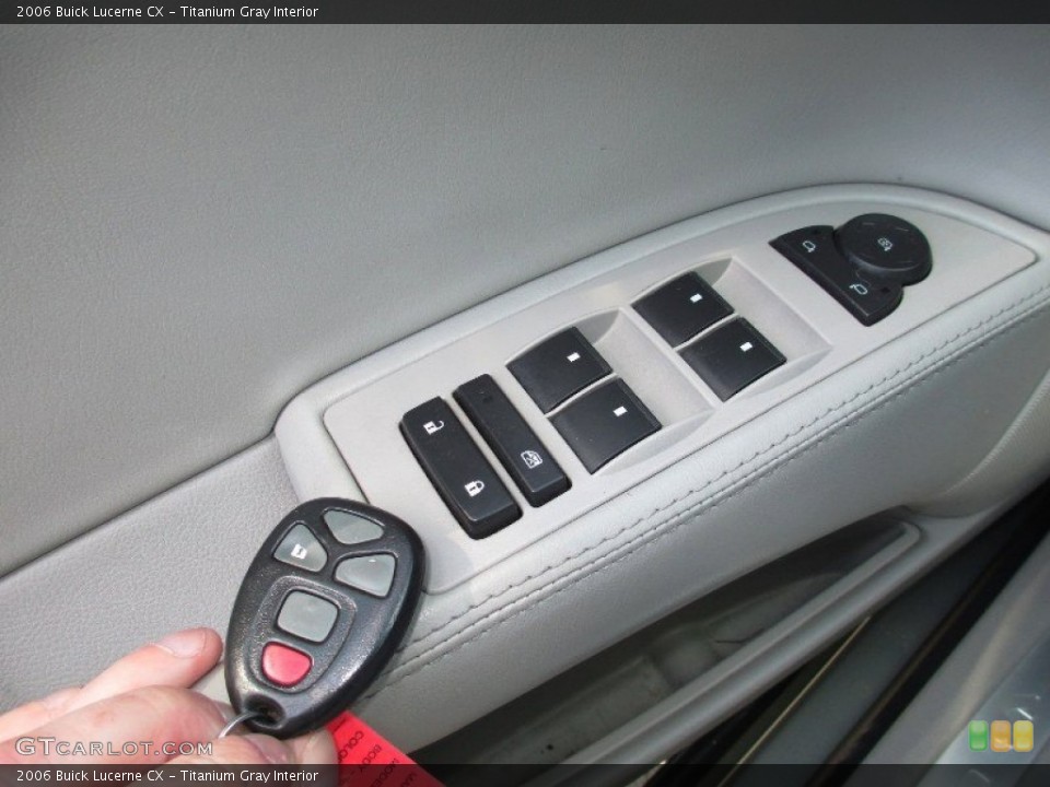 Titanium Gray Interior Controls for the 2006 Buick Lucerne CX #78211617
