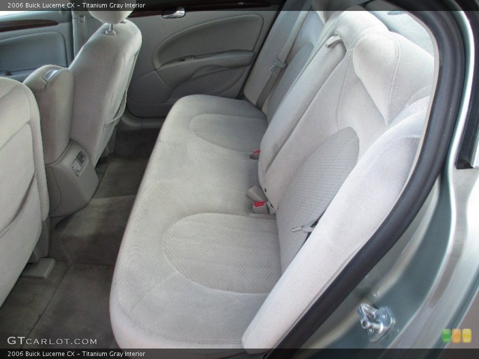 Titanium Gray Interior Rear Seat for the 2006 Buick Lucerne CX #78211722