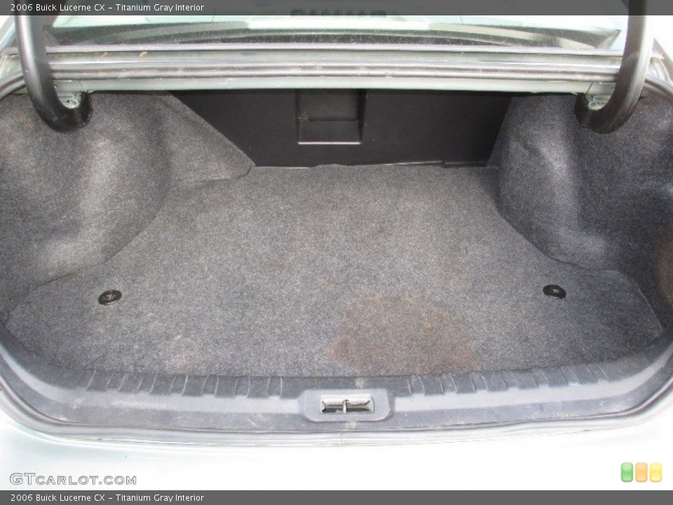 Titanium Gray Interior Trunk for the 2006 Buick Lucerne CX #78211725