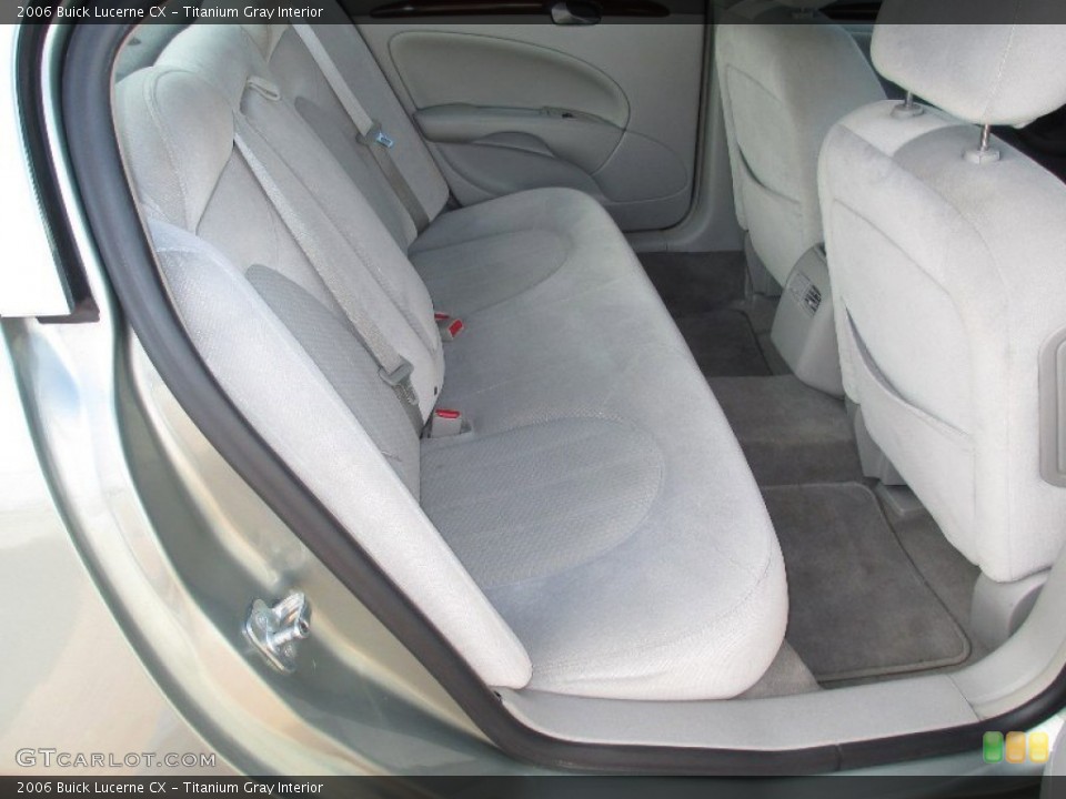 Titanium Gray Interior Rear Seat for the 2006 Buick Lucerne CX #78211728