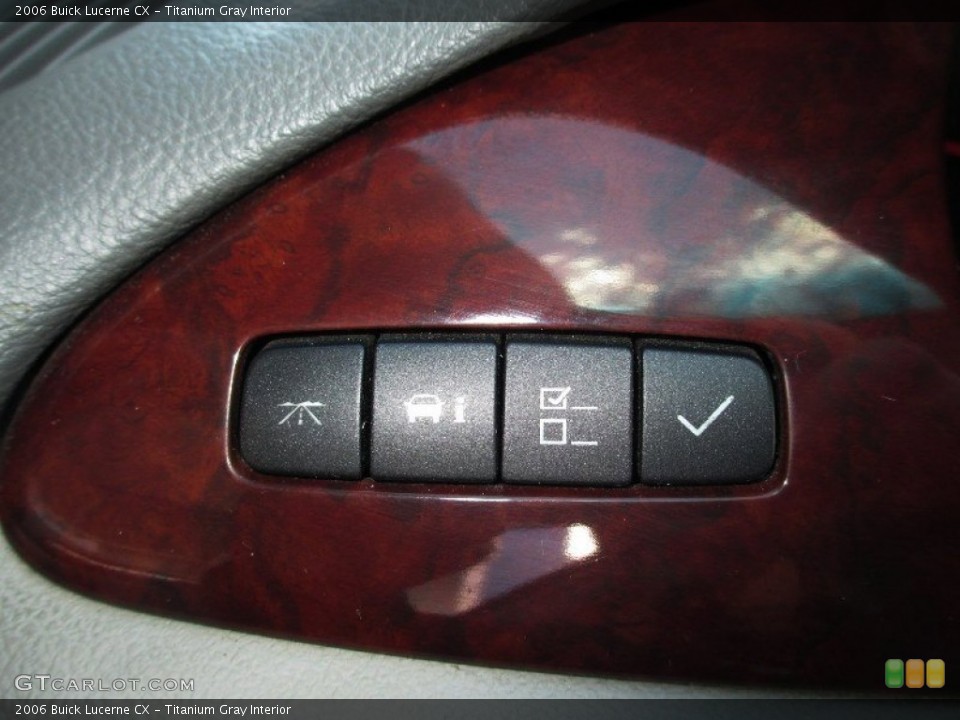 Titanium Gray Interior Controls for the 2006 Buick Lucerne CX #78211737
