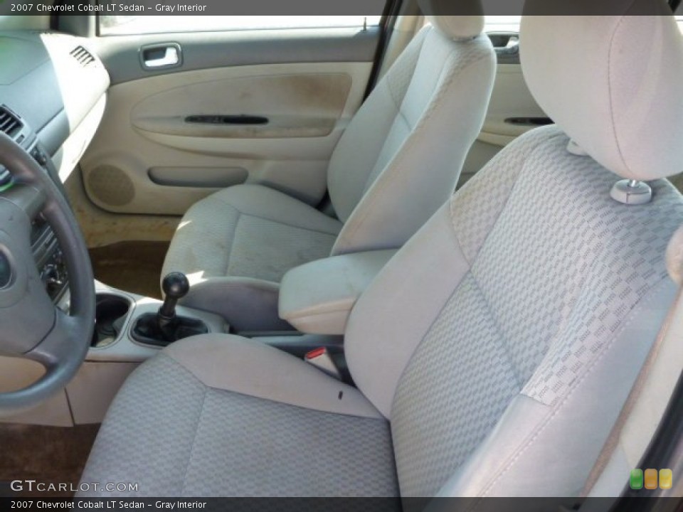 Gray Interior Photo for the 2007 Chevrolet Cobalt LT Sedan #78213198