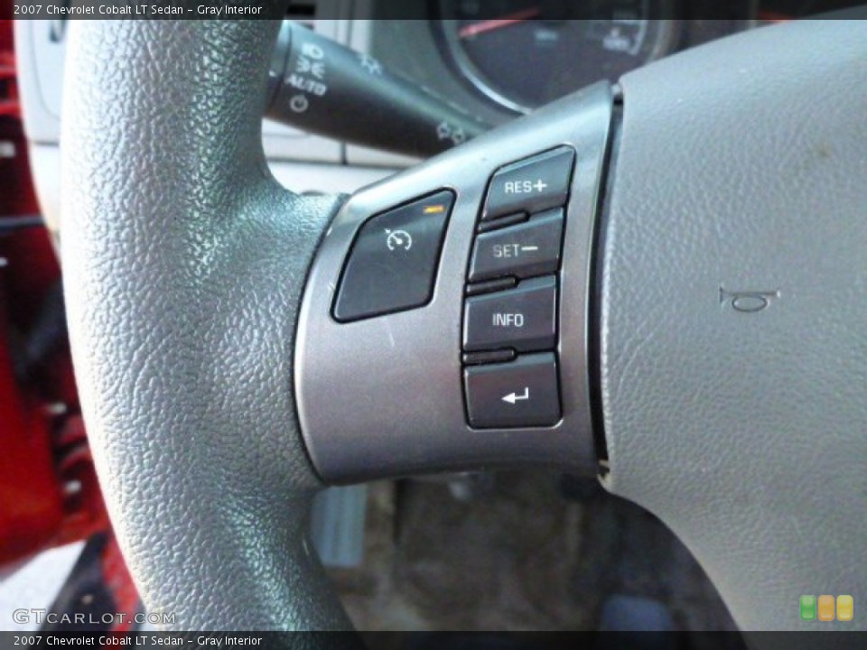 Gray Interior Controls for the 2007 Chevrolet Cobalt LT Sedan #78213219