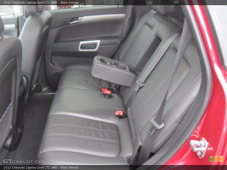 Black Interior Rear Seat for the 2012 Chevrolet Captiva Sport LTZ AWD #78214654