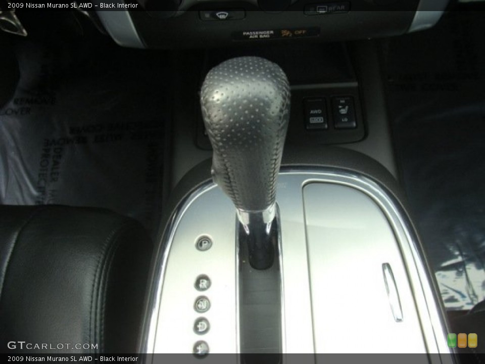 Black Interior Transmission for the 2009 Nissan Murano SL AWD #78214835