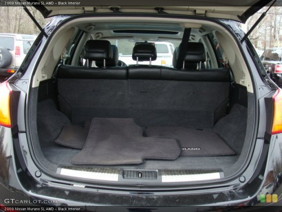 Black Interior Trunk for the 2009 Nissan Murano SL AWD #78214885