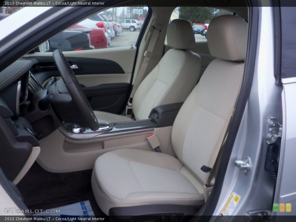 Cocoa/Light Neutral Interior Front Seat for the 2013 Chevrolet Malibu LT #78215680