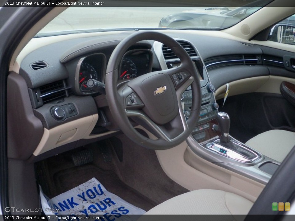 Cocoa/Light Neutral Interior Prime Interior for the 2013 Chevrolet Malibu LT #78215701