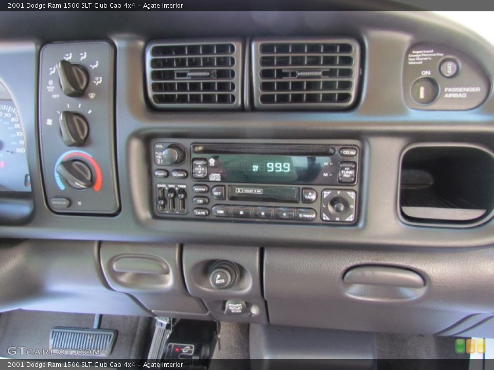 Agate Interior Controls for the 2001 Dodge Ram 1500 SLT Club Cab 4x4 #78217167