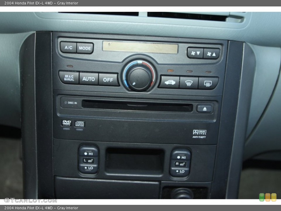 Gray Interior Controls for the 2004 Honda Pilot EX-L 4WD #78217885