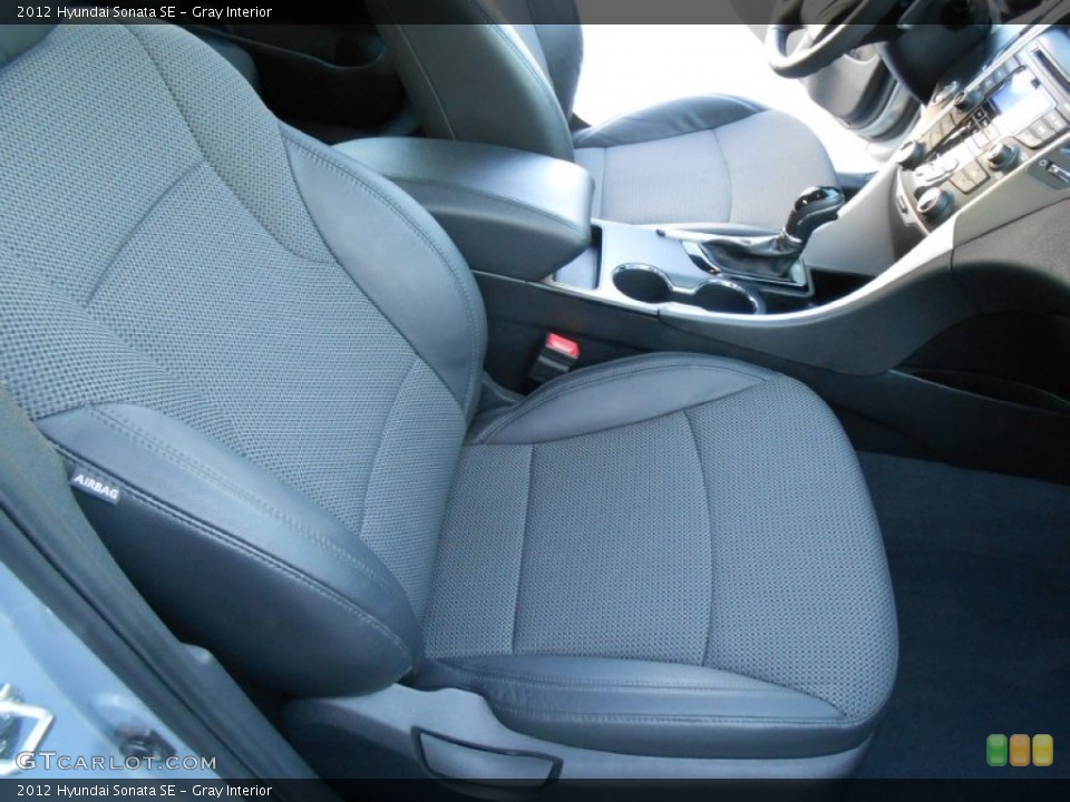 Gray Interior Front Seat for the 2012 Hyundai Sonata SE #78219012
