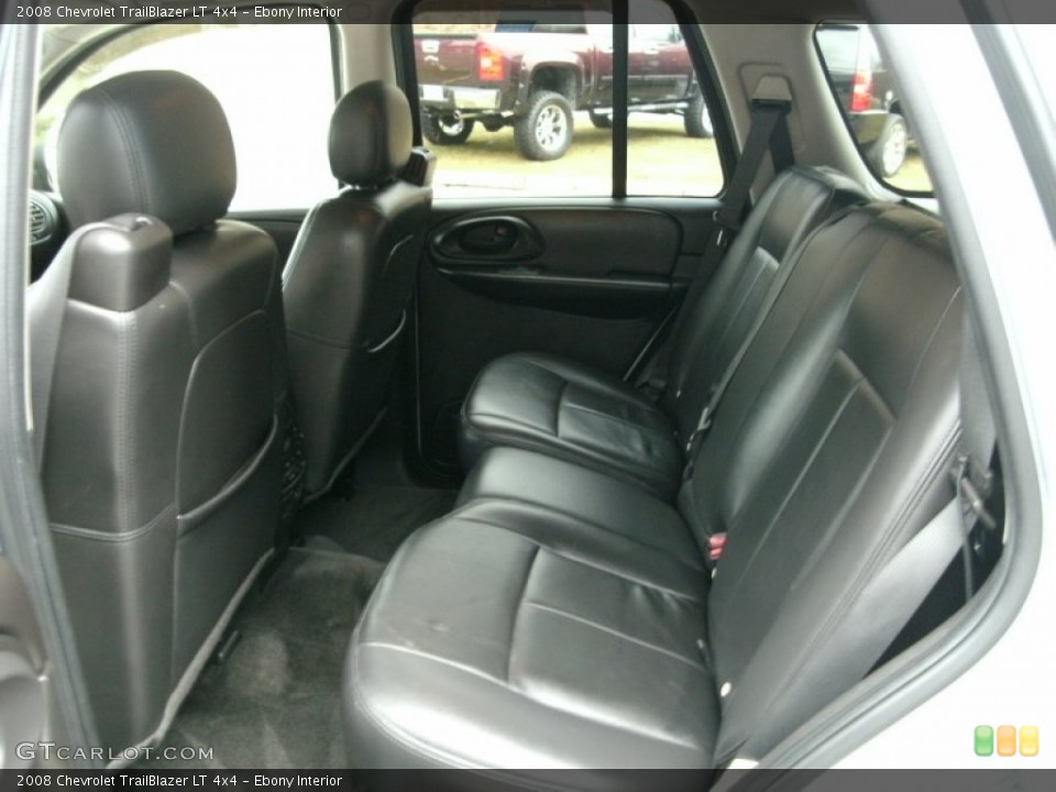Ebony Interior Rear Seat for the 2008 Chevrolet TrailBlazer LT 4x4 #78219883