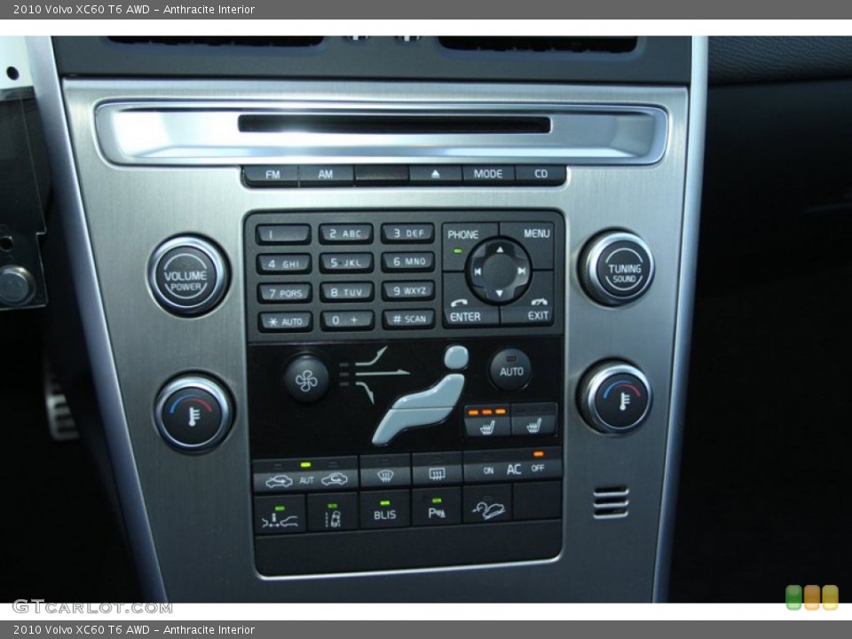 Anthracite Interior Controls for the 2010 Volvo XC60 T6 AWD #78220198