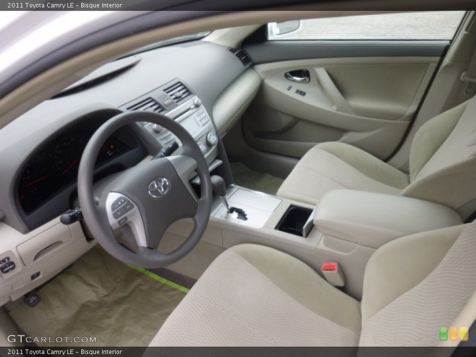 Bisque Interior Prime Interior for the 2011 Toyota Camry LE #78221299