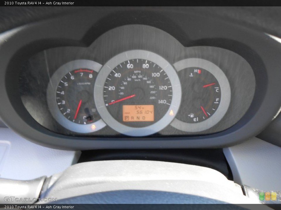 Ash Gray Interior Gauges for the 2010 Toyota RAV4 I4 #78221308