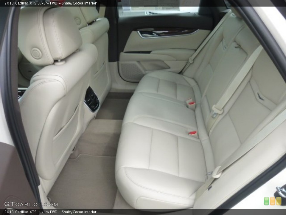 Shale/Cocoa Interior Rear Seat for the 2013 Cadillac XTS Luxury FWD #78221771