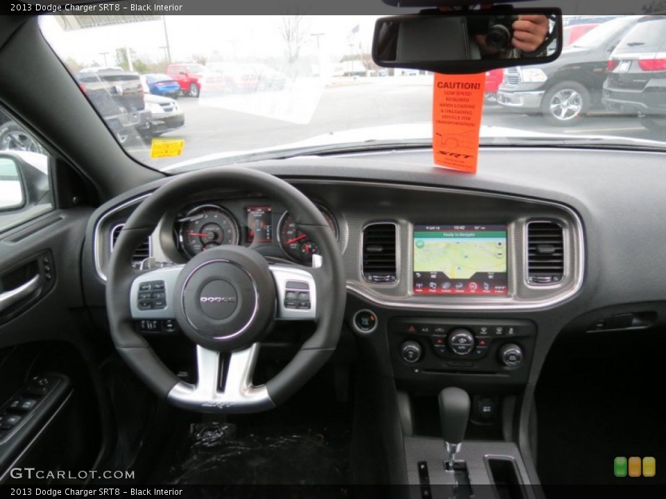 Black Interior Dashboard for the 2013 Dodge Charger SRT8 #78222418