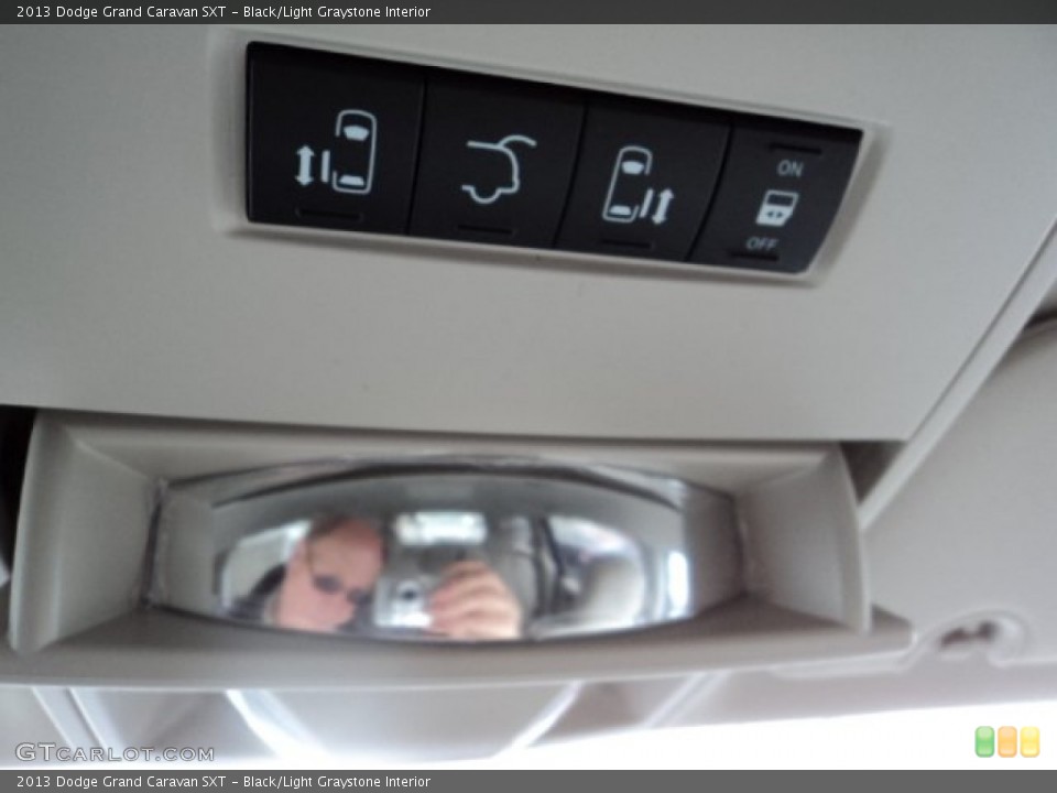 Black/Light Graystone Interior Controls for the 2013 Dodge Grand Caravan SXT #78222421