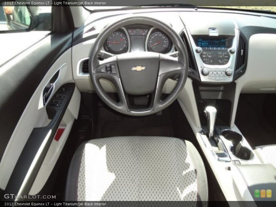 Light Titanium/Jet Black Interior Dashboard for the 2012 Chevrolet Equinox LT #78222567
