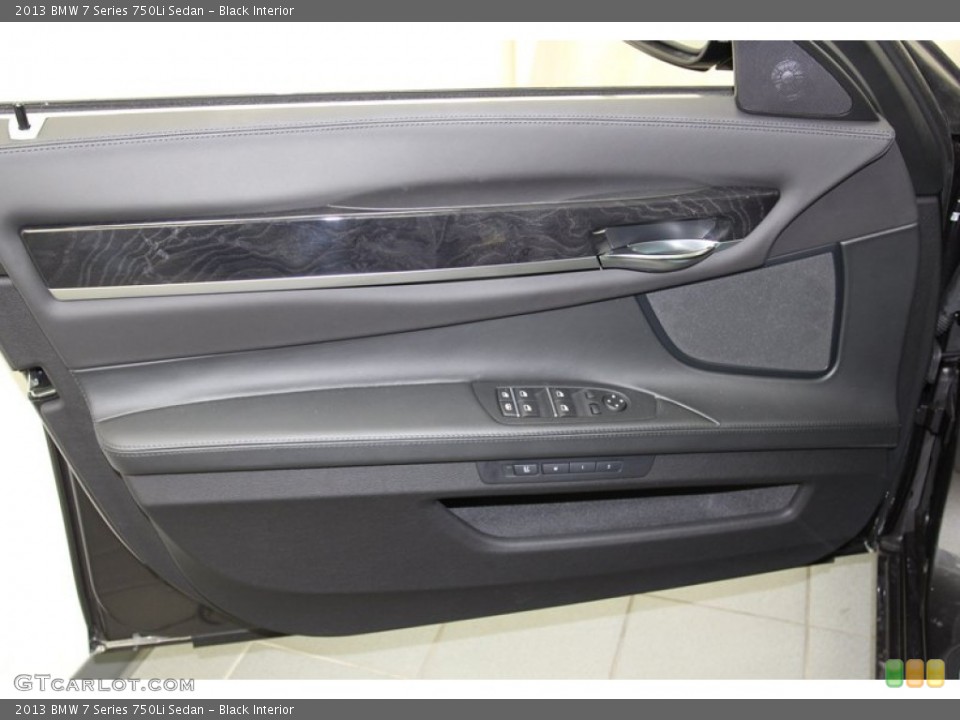Black Interior Door Panel for the 2013 BMW 7 Series 750Li Sedan #78222905